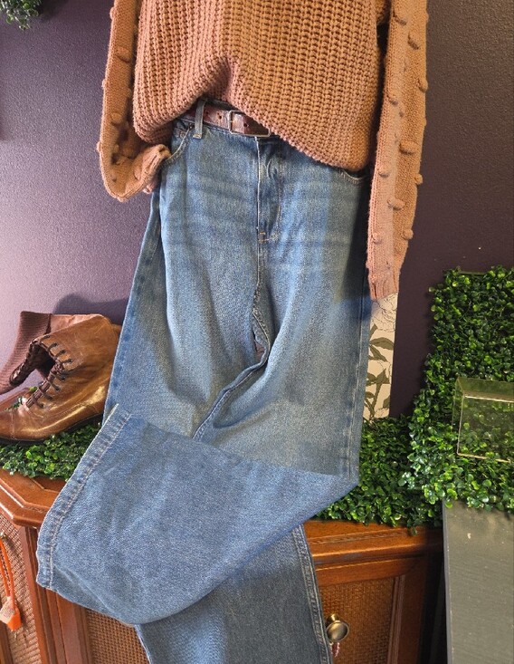 Free People Denim - Free People -The Stride - Wide Leg Jeans In Walk Away Blue Sz 28
